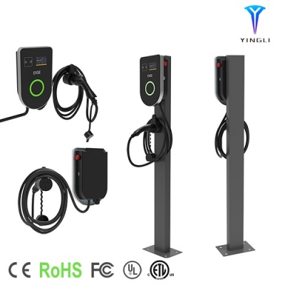 Level 2 48A AC Wallbox Smart Home Use EV Charger with Cable